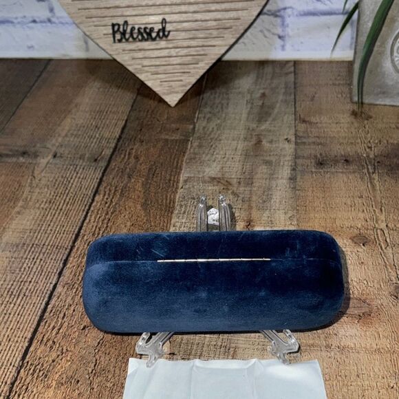 Gucci blue Velvet Sunglasses Eyeglasses Case & cloth main image 12